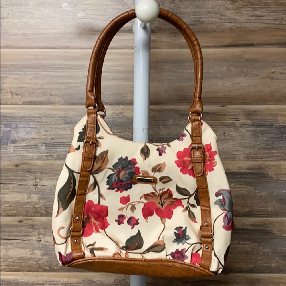 St Johns Bay Floral Shoulder Bag P18 - Picture 1 of 6
